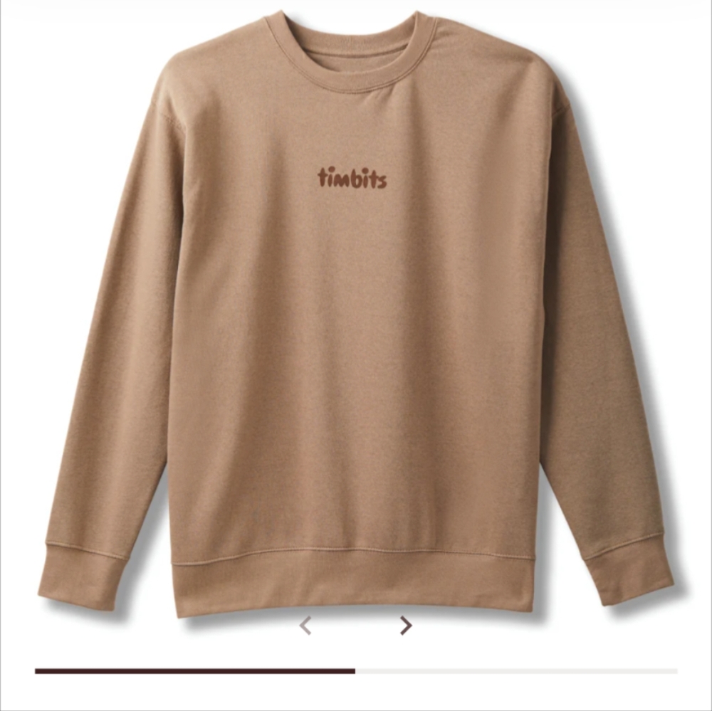 BNWT Tim Hortons Crewneck - Size M